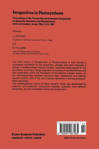 Produktbild: Perspectives in Photosynthesis