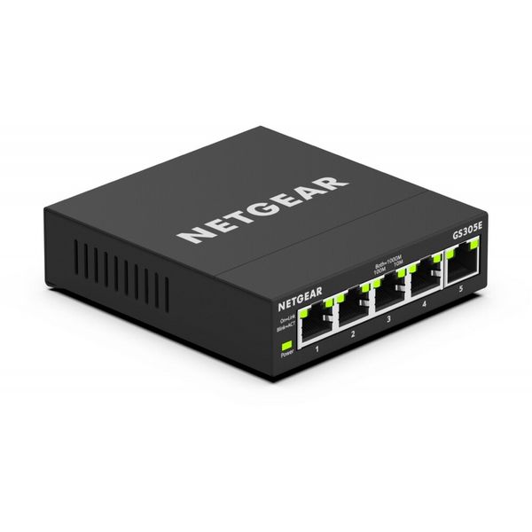 NETGEAR GS305E-100PES GS305E Netzwerk Switch 5 Port