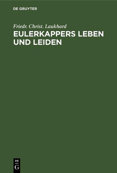 Produktbild: Eulerkappers Leben und Leiden