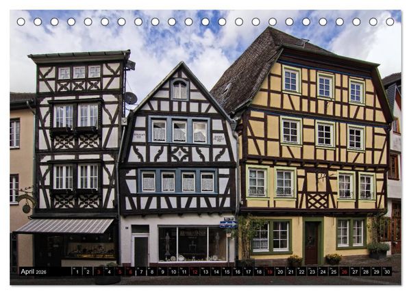 Produktbild: Stadtansichten, Linz am Rhein die bunte Stadt (Tischkalender 2026 DIN A5 quer), CALVENDO Monatskalender