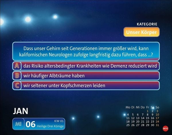 Produktbild: Wer wei&szlig; denn sowas? Tagesabrei&szlig;kalender 2027