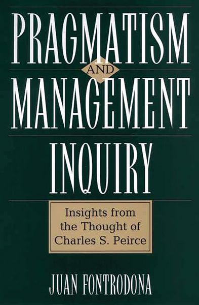 Produktbild: Pragmatism and Management Inquiry