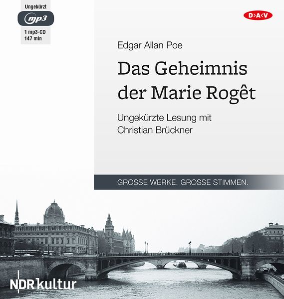 Produktbild: Das Geheimnis der Marie Roget