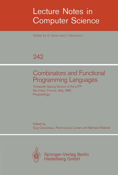 Produktbild: Combinators and Functional Programming Languages