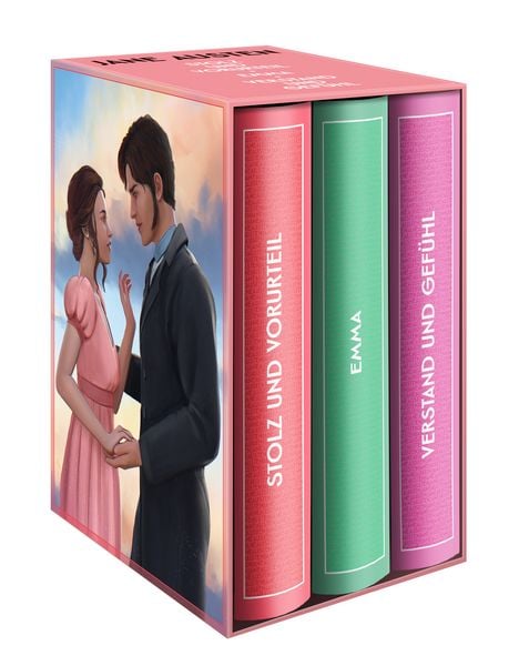 Produktbild: Jane Austen Schmuckschuber - exklusiv (3 B&auml;nde)