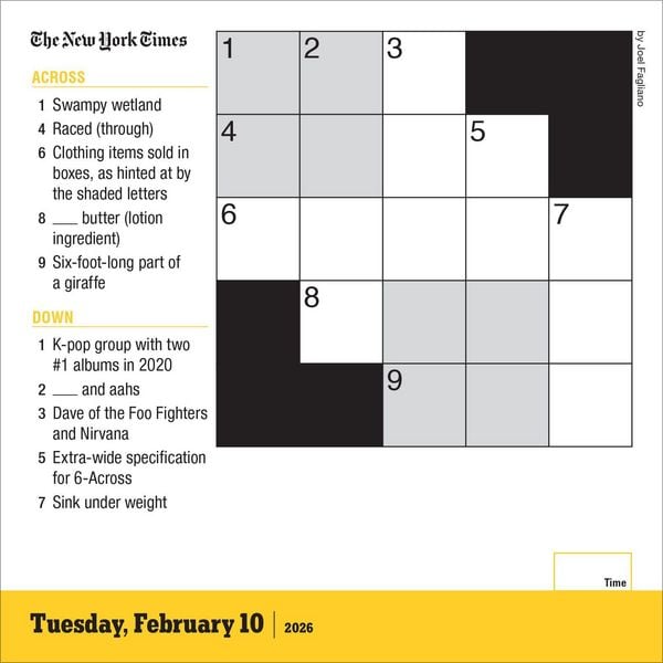 Produktbild: New York Times Mini Crossword Page-A-Day(r) Calendar 2026