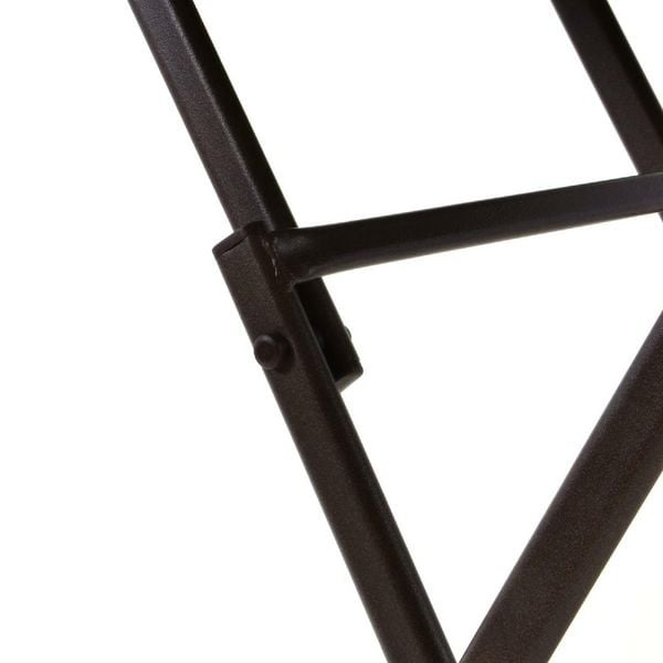 Produktbild: Bistro Tisch mit Glasplatte, klappbar