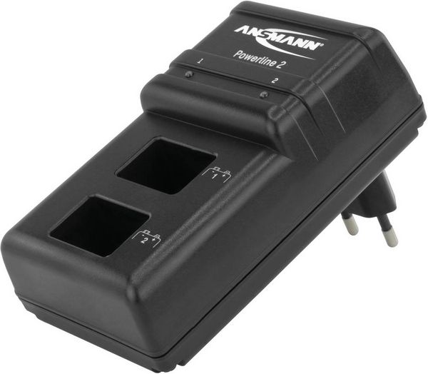 Produktbild: Ansmann Powerline 2 9V-Block-Ladeger&auml;t NiCd, NiMH 9V Block