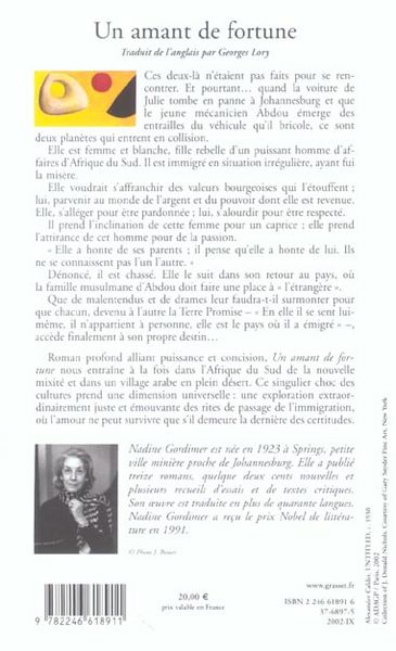 Produktbild: Un amant de fortune