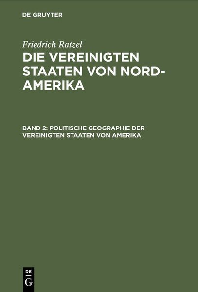 Produktbild: Politische Geographie der Vereinigten Staaten von Amerika