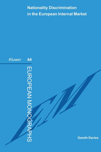 Produktbild: Nationality Discrimination in the European Internal Market