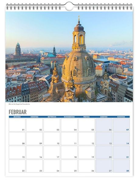 Produktbild: Einschreibkalender Dresden und S&auml;chsische Schweiz 2027