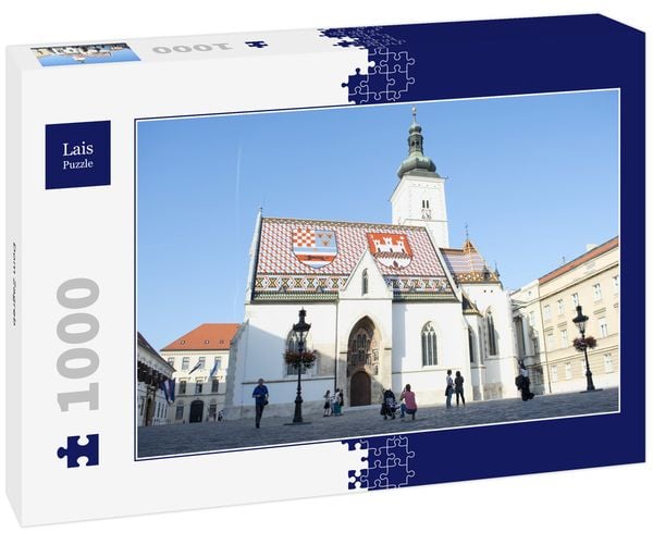 Produktbild: Lais Puzzle Dom Zagreb 1000 Teile