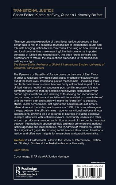 Produktbild: The Dynamics of Transitional Justice