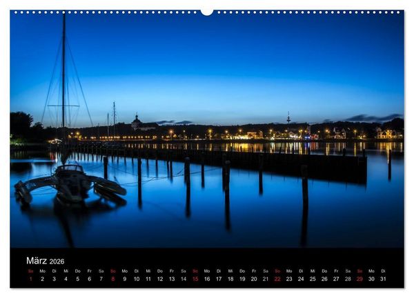 Produktbild: Schleswig - Schleistadt mit Flair (hochwertiger Premium Wandkalender 2026 DIN A2 quer), Kunstdruck in Hochglanz