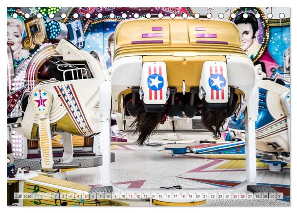 Produktbild: Kirmes Gl&uuml;ck (Tischkalender 2026 DIN A5 quer), CALVENDO Monatskalender