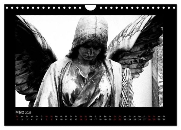 Produktbild: Die Engel von Melaten (Wandkalender 2026 DIN A4 quer), CALVENDO Monatskalender