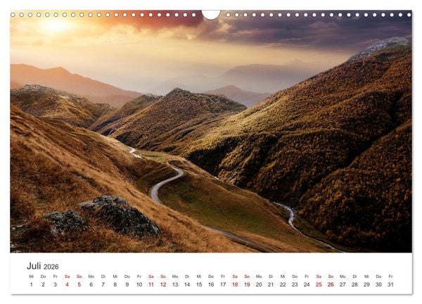 Produktbild: Georgien - Einmalige Landschaften (Wandkalender 2026 DIN A3 quer), CALVENDO Monatskalender