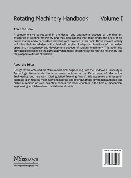 Produktbild: Rotating Machinery Handbook