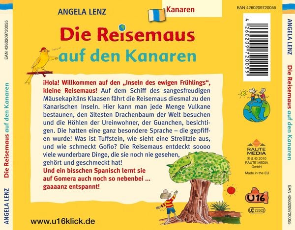 Produktbild: Lenz, A: Reisemaus Auf Den Kanaren
