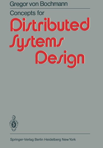 Produktbild: Concepts for Distributed Systems Design