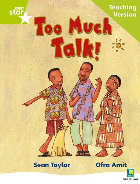 Produktbild: Rigby Star Phonic Guided Reading Green Level: Too Much Talk Teaching Version