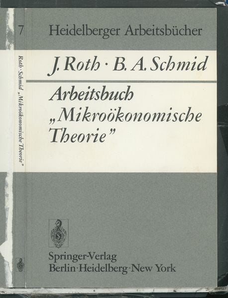 Produktbild: Arbeitsbuch &bdquo;Mikro&ouml;konomische Theorie&rdquo;