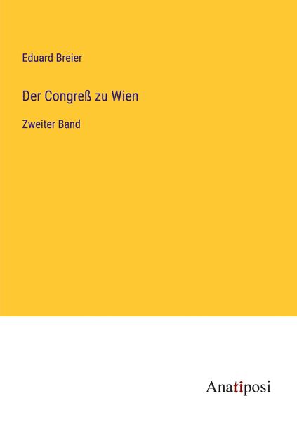 Produktbild: Der Congre&szlig; zu Wien