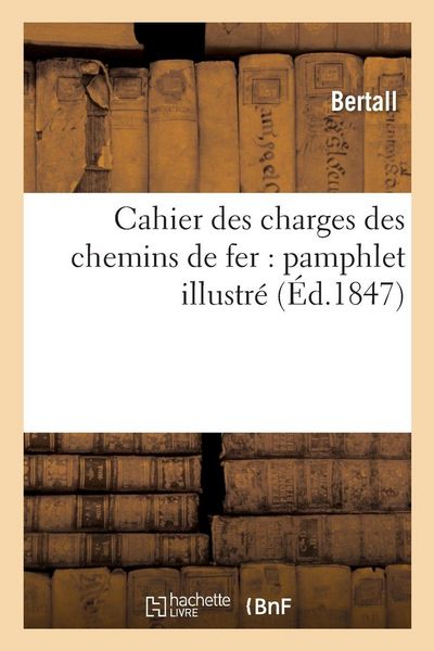 Produktbild: Cahier des charges des chemins de fer