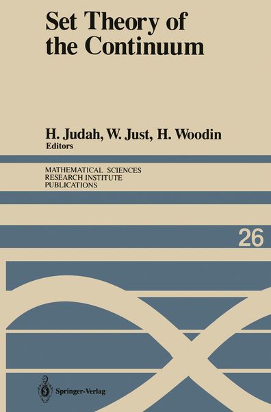 Produktbild: Set Theory of the Continuum