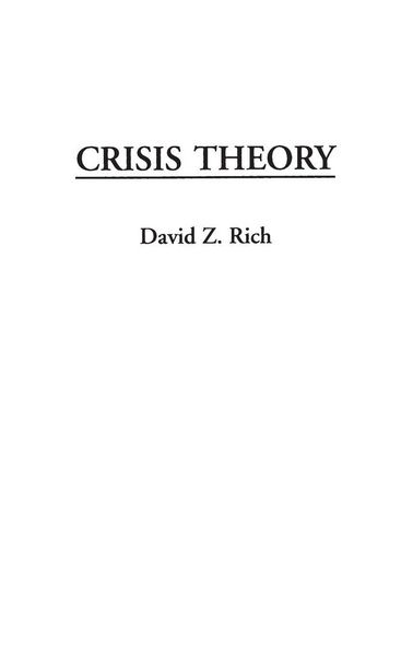 Produktbild: Crisis Theory