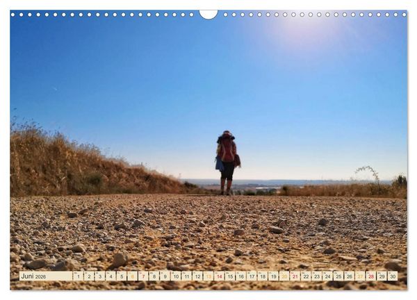 Produktbild: Buen Camino - pilgern auf dem Jakobsweg - Camino Franc&eacute;s (Wandkalender 2026 DIN A3 quer), CALVENDO Monatskalender