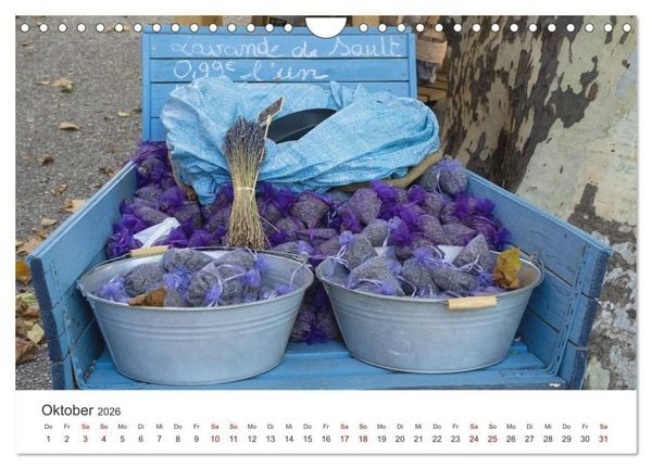 Produktbild: Impressionen der Provence (Wandkalender 2026 DIN A4 quer), CALVENDO Monatskalender