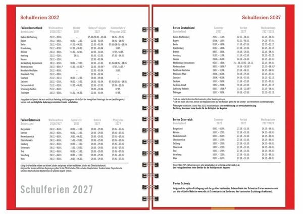 Produktbild: Peanuts Familienplaner-Buch A5 2027