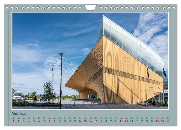 Produktbild: HELSINKI CITY (Wandkalender 2027 DIN A4 quer), CALVENDO Monatskalender