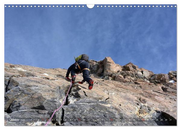 Produktbild: Monte Rosa (Wandkalender 2026 DIN A3 quer), CALVENDO Monatskalender