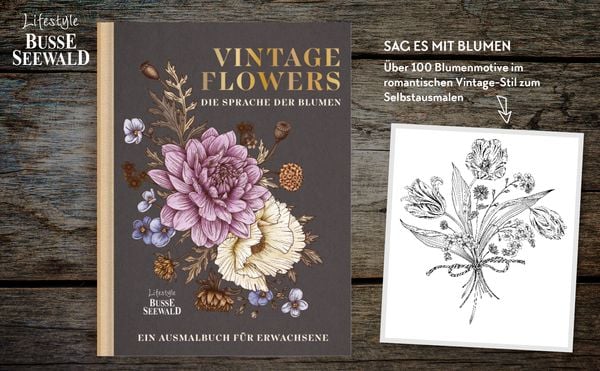 Produktbild: Vintage Flowers – Die Sprache der Blumen
