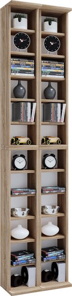 Produktbild: Holz CD DVD Stand Regal Schrank St&auml;nder Almera
