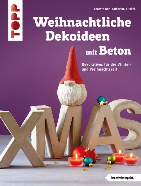 Produktbild: Weihnachtliche Dekoideen mit Beton