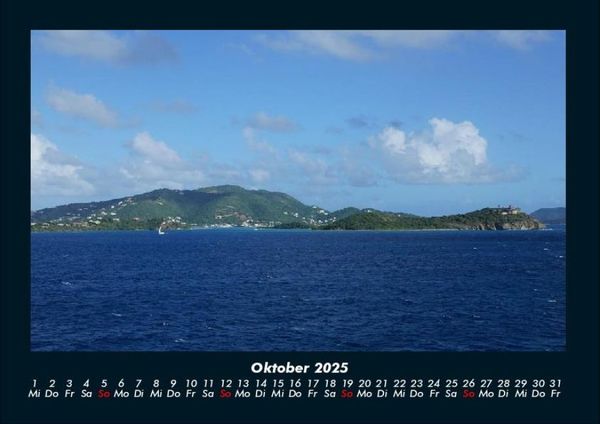Produktbild: Meereslandschaften 2025 Fotokalender DIN A4
