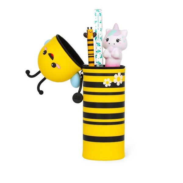 Produktbild: Legami 2-in-1 Federm&auml;ppchen aus Silikon- Kawaii - Biene