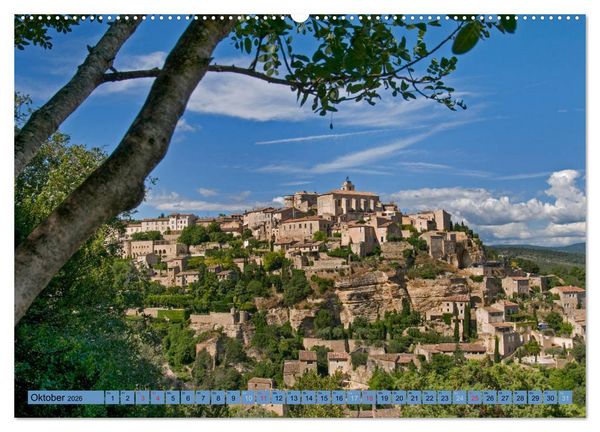 Produktbild: Wo die Provence am sch&ouml;nsten ist (hochwertiger Premium Wandkalender 2026 DIN A2 quer), Kunstdruck in Hochglanz