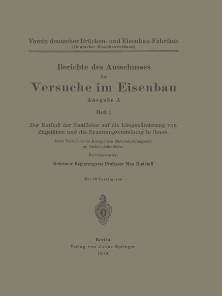 Produktbild: Berichte des Ausschusses f&uuml;r Versuche im Eisenbau