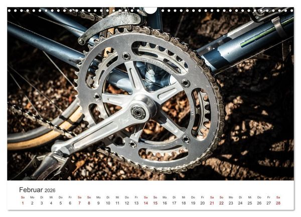 Produktbild: Stahlrenner - Rennrad-Klassiker aus Europa (Wandkalender 2026 DIN A3 quer), CALVENDO Monatskalender