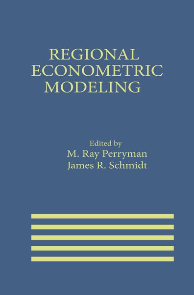 Produktbild: Regional Econometric Modeling