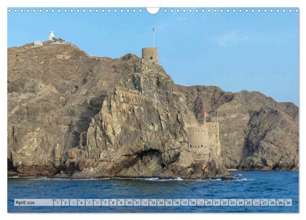 Produktbild: Oman - Zauberhafte Landschaften (Wandkalender 2026 DIN A3 quer), CALVENDO Monatskalender