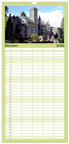 Produktbild: Familienplaner 2026 - Western Highlands - Schottland mit 5 Spalten (Wandkalender, 21 x 45 cm) CALVENDO