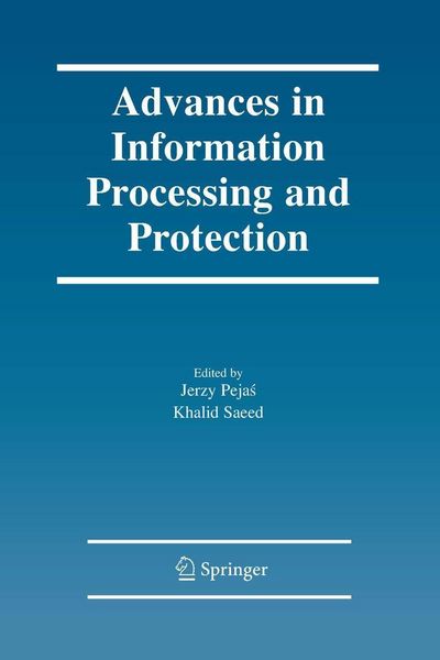 Produktbild: Advances in Information Processing and Protection