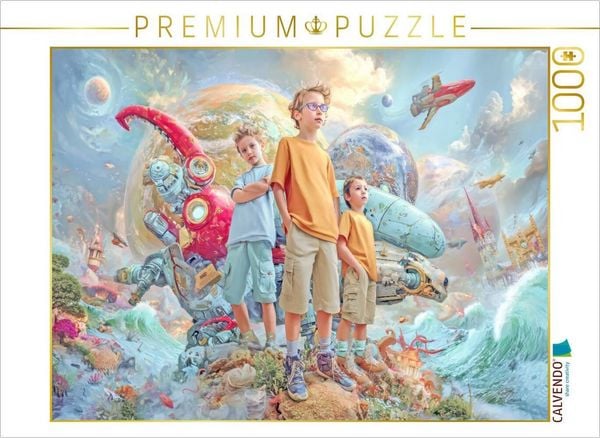 CALVENDO Puzzle Meine verrückte Welt | 1000 Teile Lege-Größe 64 × 48 cm Foto-Puzzle für glückliche Stunden