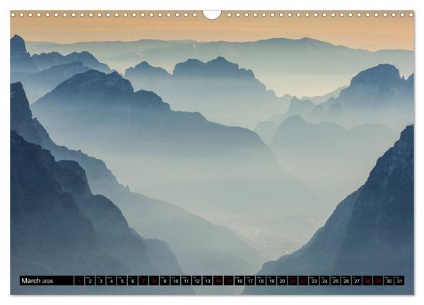 Produktbild: The Dolomites Mountains (Wall Calendar 2026 DIN A3 landscape), CALVENDO 12 Month Wall Calendar